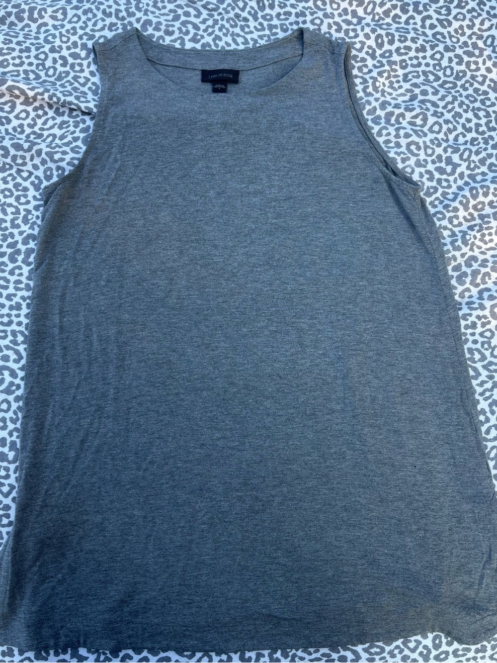 J. Jill Wearever Collection Gray Tank Top Size Small- like new condition